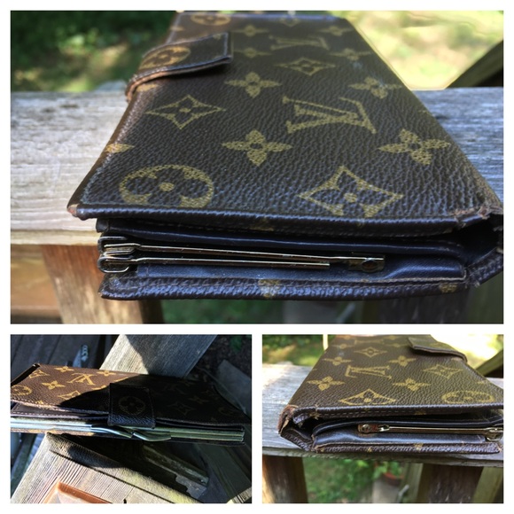 Vintage Louis Vuitton French Wallet c. 1970 - Picture 4 of 7